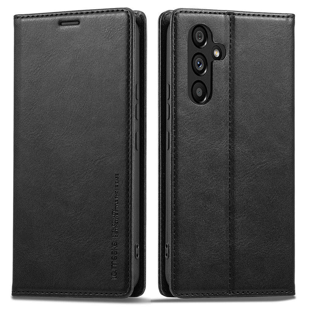 LC.IMEEKE pro Samsung Galaxy A34 5G PU kožené flipové pouzdro RFID blokovací stojánek na peněženku kryt telefonu LC.IMEEKE pro Samsung Galaxy A34 5G PU kožené flipové pouzdro RFID blokovací stojánek na peněženku kryt telefonu